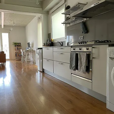 Superb Brooklyn-style Loft At Barceloneta דירה ברצלונה